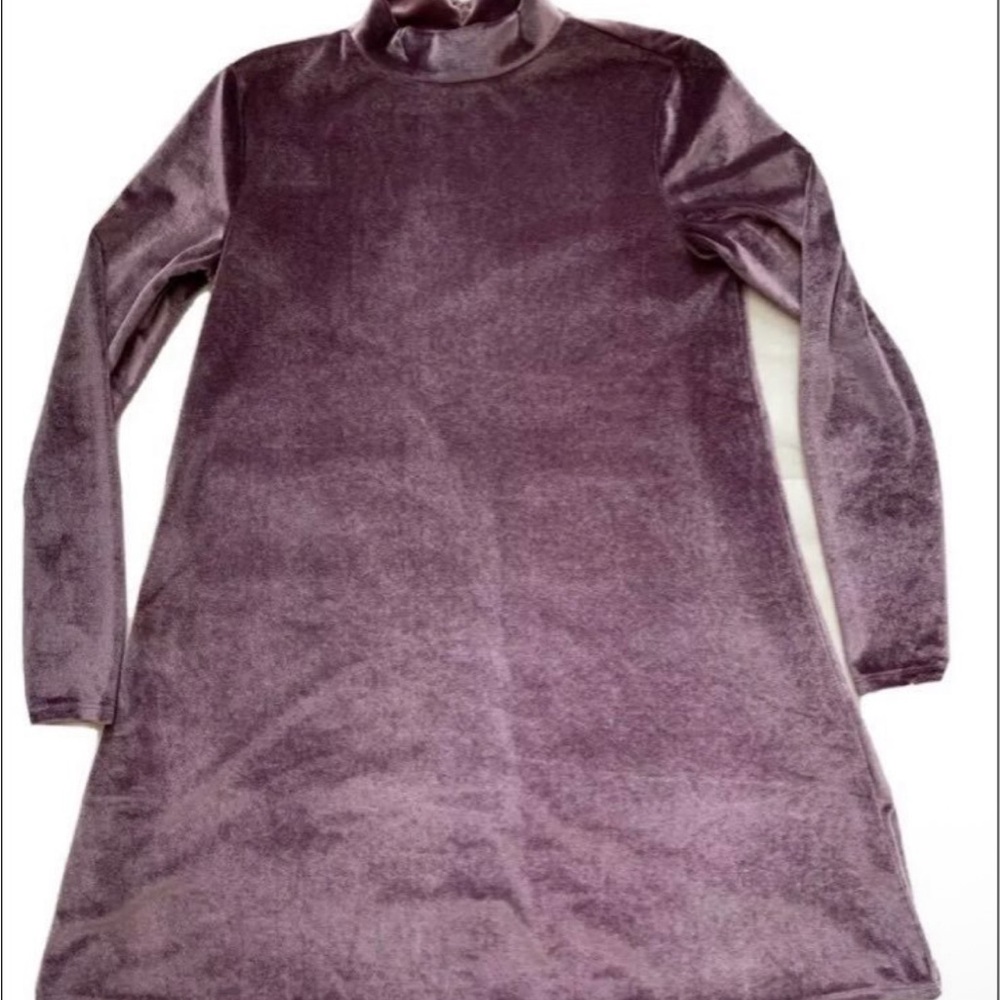 Forever 21 Velvet Dress in Purple